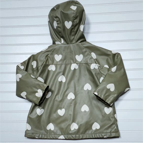 Zara Heart Fleece-Lined Rain Jacket - Picture 3 of 10